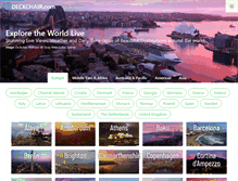 Tablet Screenshot of deckchair.com